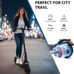2026 Upgrate AOVOPRO TX01 Smart APP Electric Scooter 350W/500W Powerful Motor 36V25-45KM Range Adults EScooter with Dual Brake - Image 2