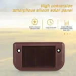 1/4/8/12/pcs Solar LED Lights Outdoor Garden Light Deck Lamp Solar Stairs Light Waterproof Solar Step Lamp Patio Garden Decor - Image 2