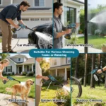 Gisam 220Bar Brushless Electric High Pressure Car Washer Gun Water Spray Gun Household Garden Tools For Makita 18v Battery Pin - Image 2