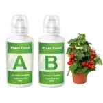 Hydroponic Nutrients Fertilizer A and B Solution Set Hydroponic Garden Plant Food Plant Fertilizer Flowers Vegetables Nutrients - Image 4
