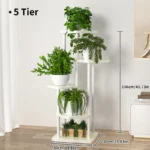 Plant Stand and Flower Stand Storage Shelf 4/5/6 Tier Flower Shelf Planter Rack Storage Organizer Display Indoor Garden Balcony - Image 5