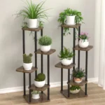 Plant Stand and Flower Stand Storage Shelf 4/5/6 Tier Flower Shelf Planter Rack Storage Organizer Display Indoor Garden Balcony - Image 2