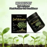 MoonSpry Powerful Soil Activator Garden Flower Plant Fertilizer Loosen Soil Supplement Nutrient Strengthen Root Boost Healthy