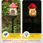 Solar Powered Owl Animal Lawn Lamp Solar Led Light Outdoor Garden Decoration Lamp Waterproof Solar Lights - Image 4