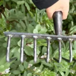 High Carbon Steel Nail Rake Multifunctional Garden Rake 4/7/9/12 Teeth Weeding Rake Loose Soil Nail Rake Agricultural Tools - Image 3