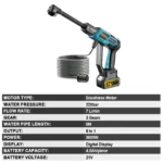 Gisam 220Bar Brushless Electric High Pressure Car Washer Gun Water Spray Gun Household Garden Tools For Makita 18v Battery Pin - Image 5