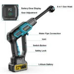 Gisam 220Bar Brushless Electric High Pressure Car Washer Gun Water Spray Gun Household Garden Tools For Makita 18v Battery Pin - Image 6