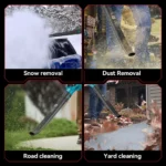 ONEVAN 5500W Brushless Electric Air Blower Cordless Dust Leaf Blowing Garden Cleaning Violent Power Tool For Makita Battery Pin - Image 6