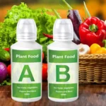 Hydroponic Nutrients Fertilizer A and B Solution Set Hydroponic Garden Plant Food Plant Fertilizer Flowers Vegetables Nutrients