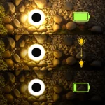 1/4Pack Solar Ground Lights,14LED Waterproof Outdoor Landscape Light, LED Lawn Lamp, for Garden Pathway Yard Deck Camping Decor - Image 4