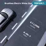 YOFIDRA 3500W 200Bar Brushless Washer Water Gun 6 IN 1 Cordless Electric High Pressure Car Washer Garden For Makita Battery Pin - Image 2